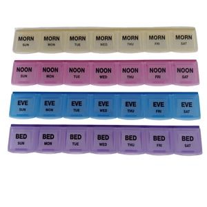 Apex 7 Day MediPlanner Pill Organizer 4 Times Per Day Medication Planning